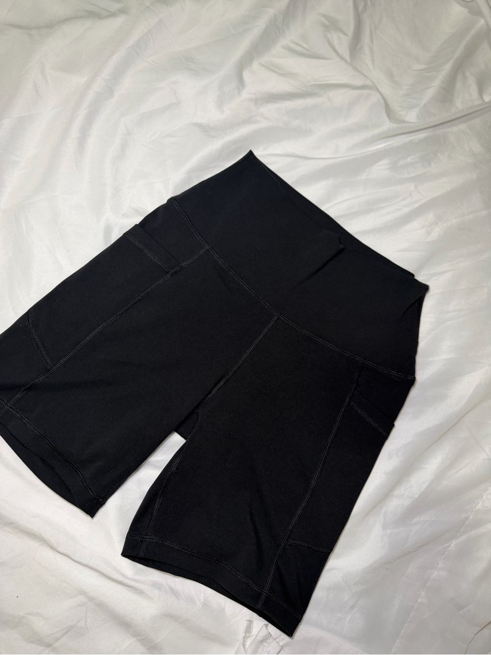 Velocity Black High-Rise Women’s Bike Shorts